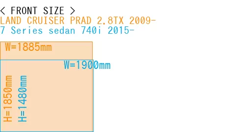 #LAND CRUISER PRAD 2.8TX 2009- + 7 Series sedan 740i 2015-